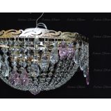 Люстра Анжелика журавлик розовая в Подольске