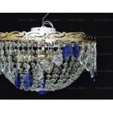 Люстра Анжелика журавлик синяя в Подольске