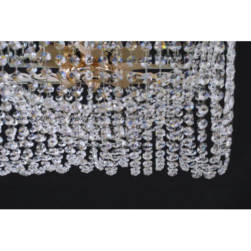 Люстра Квадрат Ракушка 2 в Подольске Гусь Хрустальный