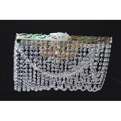 Люстра Квадрат Ракушка 2 в Подольске Гусь Хрустальный