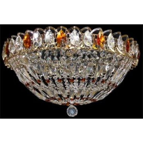 Люстра Водоворот Купол 2 цветная в Подольске Гусь Хрустальный