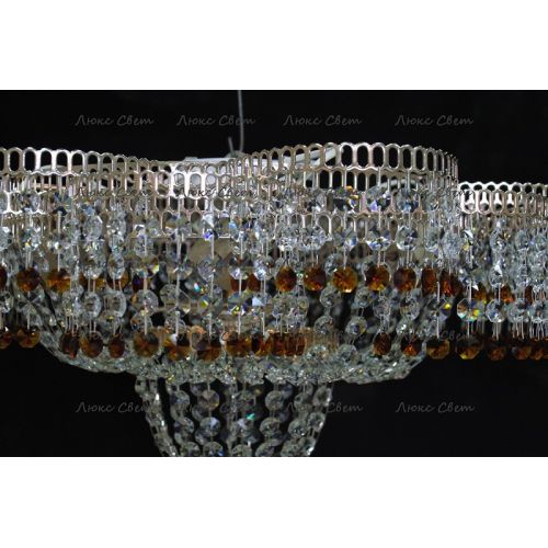 Люстра Лотос чайная в Подольске Гусь Хрустальный
