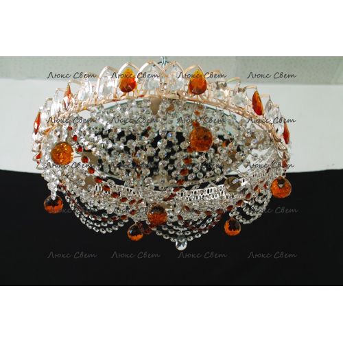 Люстра Водоворот Роза чайная в Подольске Гусь Хрустальный