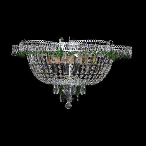 Люстра Ромашка цветная в Подольске Гусь Хрустальный