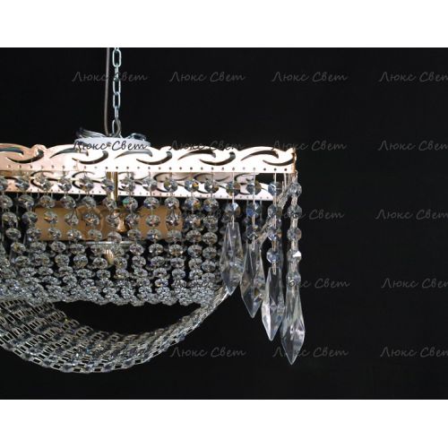 Люстра Квадрат Перо в Подольске Гусь Хрустальный