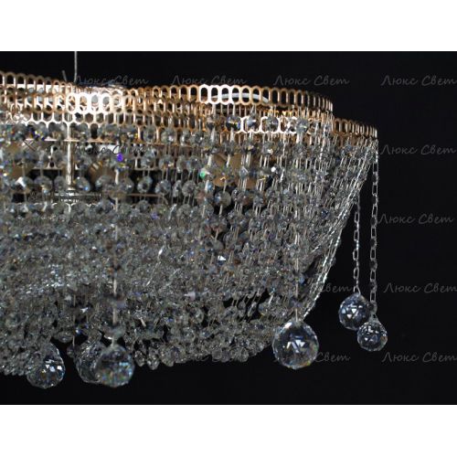 Люстра Лотос Астра 6 ламп в Подольске Гусь Хрустальный