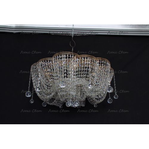 Люстра Лотос Астра 6 ламп в Подольске Гусь Хрустальный