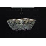 Люстра Лотос Елена сиреневая в Подольске