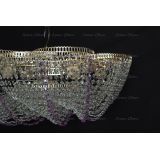 Люстра Лотос Елена сиреневая в Подольске