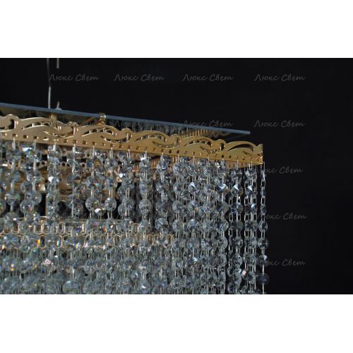 Люстра Квадрат гамма дубик длинная в Подольске Гусь Хрустальный