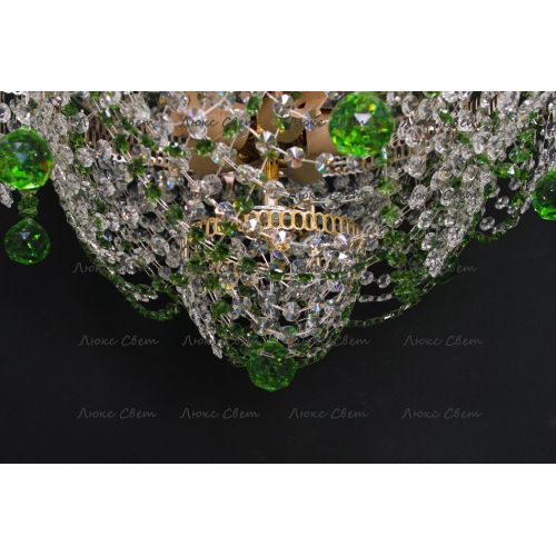 Люстра Ромашка Аленка цветная в Подольске Гусь Хрустальный