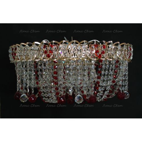 Люстра Водоворот Мария красная в Подольске Люстра Водоворот Мария красная в Подольске