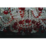 Люстра Водоворот Мария красная в Подольске Люстра Водоворот Мария красная в Подольске