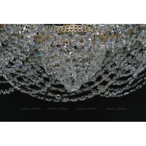 Люстра Водопад Роза в Подольске Гусь Хрустальный