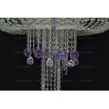 Люстра Анжелика 1 шар 40 мм фиолетовая в Подольске