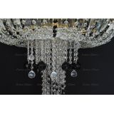 Люстра Анжелика 1 шар 40 мм черная в Подольске Люстра Анжелика 1 шар 40 мм черная в Подольске