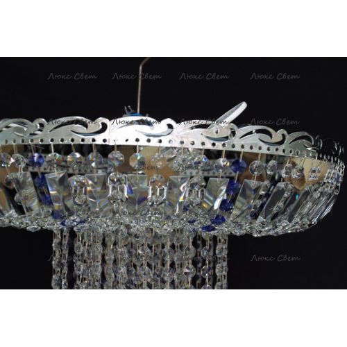 Люстра Анжелика 1 шар 40 синяя в Подольске Гусь Хрустальный