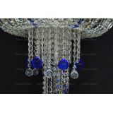 Люстра Анжелика 1 шар 40 синяя в Подольске