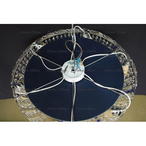 Люстра Анжелика 1 шар 40 синяя в Подольске Гусь Хрустальный