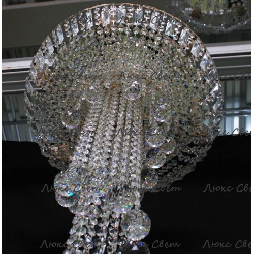 Люстра Анжелика №2 шар 40 в Подольске Гусь Хрустальный