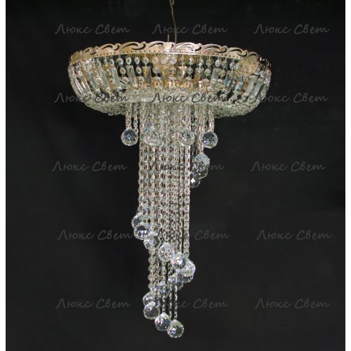 Люстра Анжелика №2 шар 40 в Подольске Гусь Хрустальный