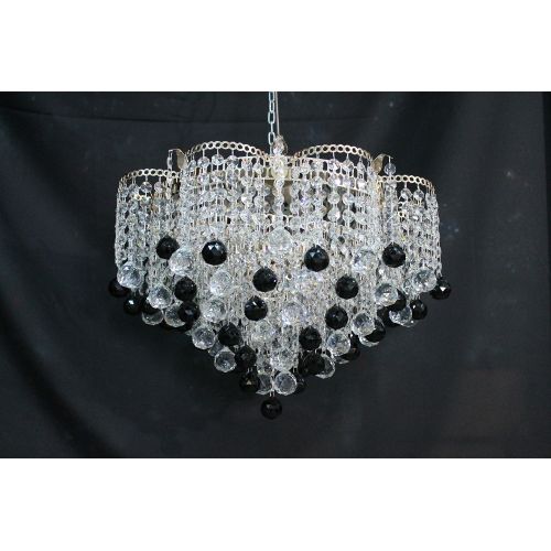 Люстра Ромашка Крона цветная в Подольске Гусь Хрустальный