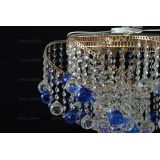 Люстра Космос шар 40 мм синяя в Подольске