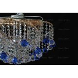 Люстра Космос шар 40 мм синяя в Подольске