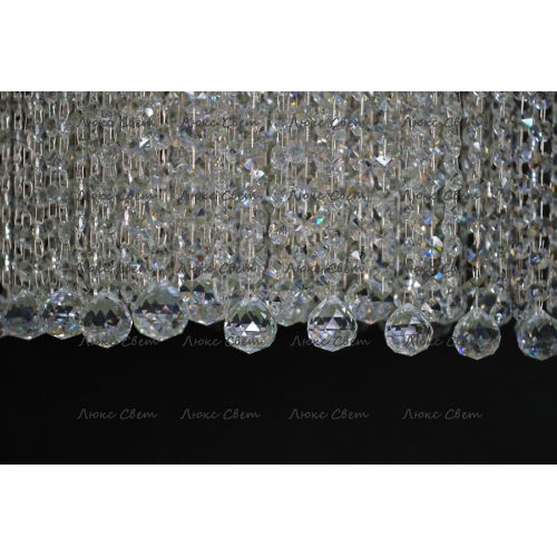 Люстра Квадрат гамма 53 см шар 30 мм  в Подольске Гусь Хрустальный