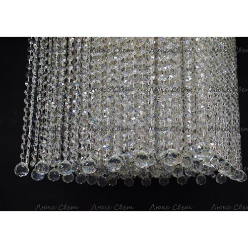 Люстра Квадрат гамма 53 см шар 30 мм  в Подольске Гусь Хрустальный