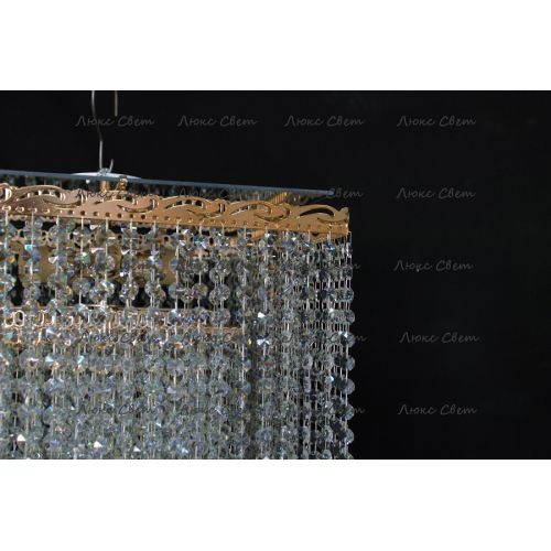 Люстра Квадрат гамма 53 см шар 30 мм  в Подольске Гусь Хрустальный