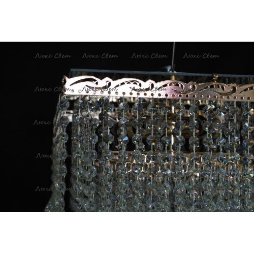 Люстра Квадрат гамма конус 40 мм длинная в Подольске Гусь Хрустальный