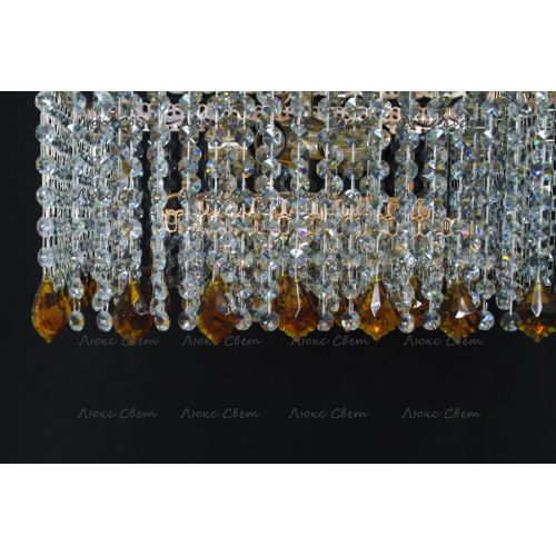 Люстра Квадрат Гамма дубик чайный  в Подольске Гусь Хрустальный