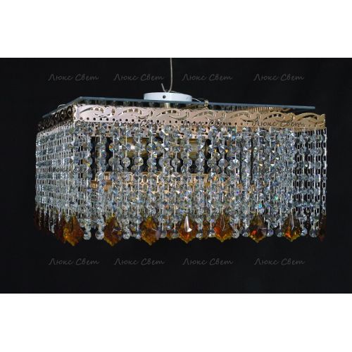 Люстра Квадрат Гамма дубик чайный  в Подольске Гусь Хрустальный