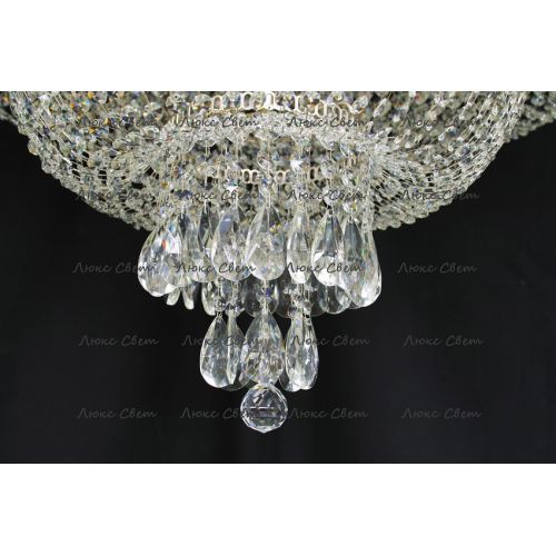 Люстра Водопад камень обтикон в Подольске Гусь Хрустальный