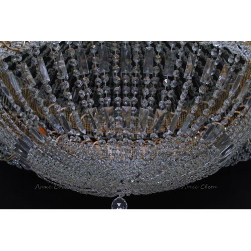 Люстра Кольцо Купол 2 - 1000 мм в Подольске Гусь Хрустальный