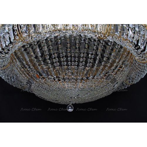 Люстра Кольцо Купол 2 - 1000 мм в Подольске Гусь Хрустальный