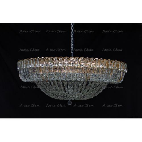 Люстра Кольцо купол 2 - 1000 мм пластина  в Подольске Гусь Хрустальный