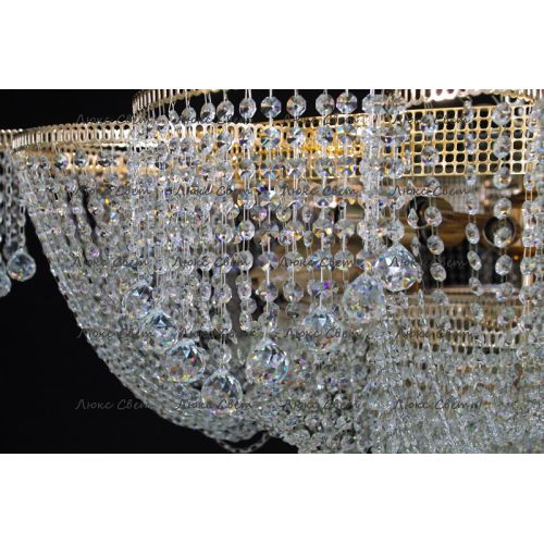 Люстра Лотос 1500 мм в Подольске Гусь Хрустальный