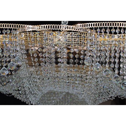 Люстра Лотос 1500 мм в Подольске Гусь Хрустальный