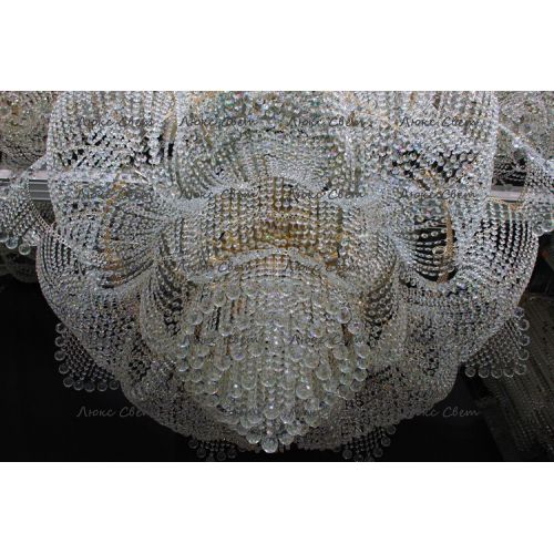 Люстра Лотос 1500 мм в Подольске Гусь Хрустальный