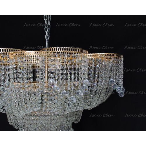 Люстра Лотос 1000 мм  в Подольске Гусь Хрустальный