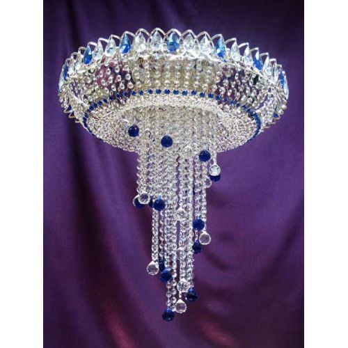 Люстра Анжелика шар 30 цветная в Подольске Гусь Хрустальный