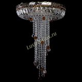 Люстра Анжелика №2 длинная шар 30 мм чайная  в Подольске