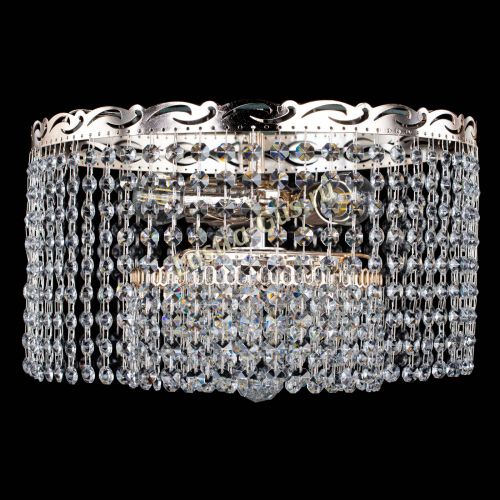 Люстра Анжелика 3 лампы + низ 1 в Подольске Гусь Хрустальный