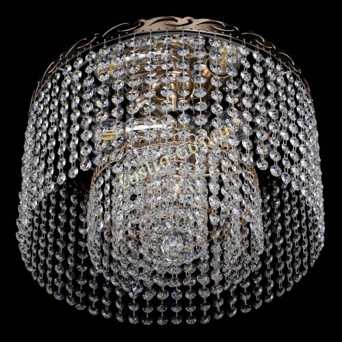 Люстра Анжелика 3 лампы + низ 1 в Подольске Гусь Хрустальный