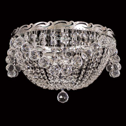 Люстра Анжелика 3 лампы шар 30 мм в Подольске Гусь Хрустальный