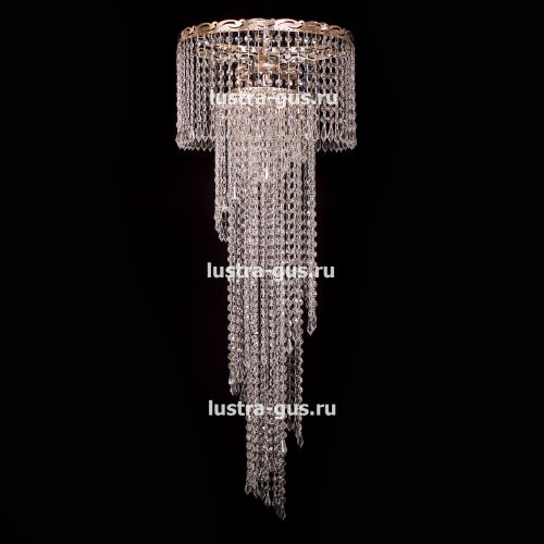 Люстра Анжелика +низ винтажом в Подольске Гусь Хрустальный