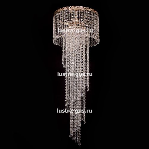 Люстра Анжелика +низ винтажом в Подольске Гусь Хрустальный