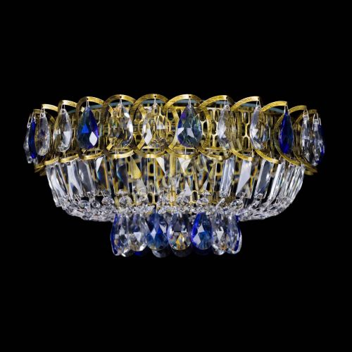 Люстра Астра Бутон №1 синяя под бронзу в Подольске Люстра Астра Бутон №1 синяя под бронзу в Подольске